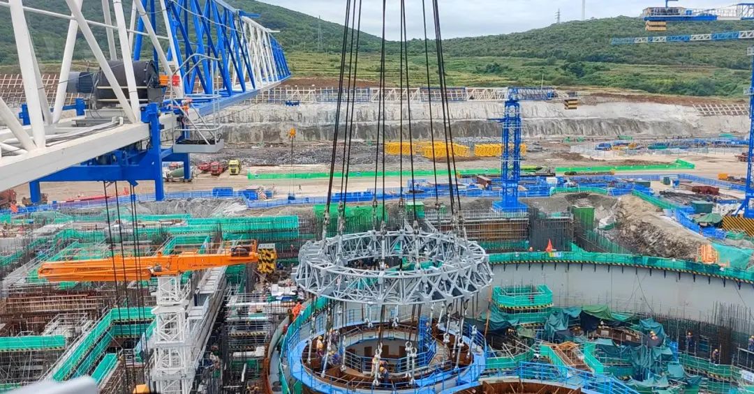 El sistema anticolisión activo de Weite se aplicó con éxito en un gran proyecto de construcción de energía nuclear