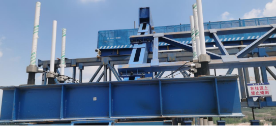 La informatización de la máquina de construcción de puentes, la cesta colgante inteligente y otras soluciones de WTAU se han implementado en la construcción del ferrocarril de alta velocidad de Weisu.