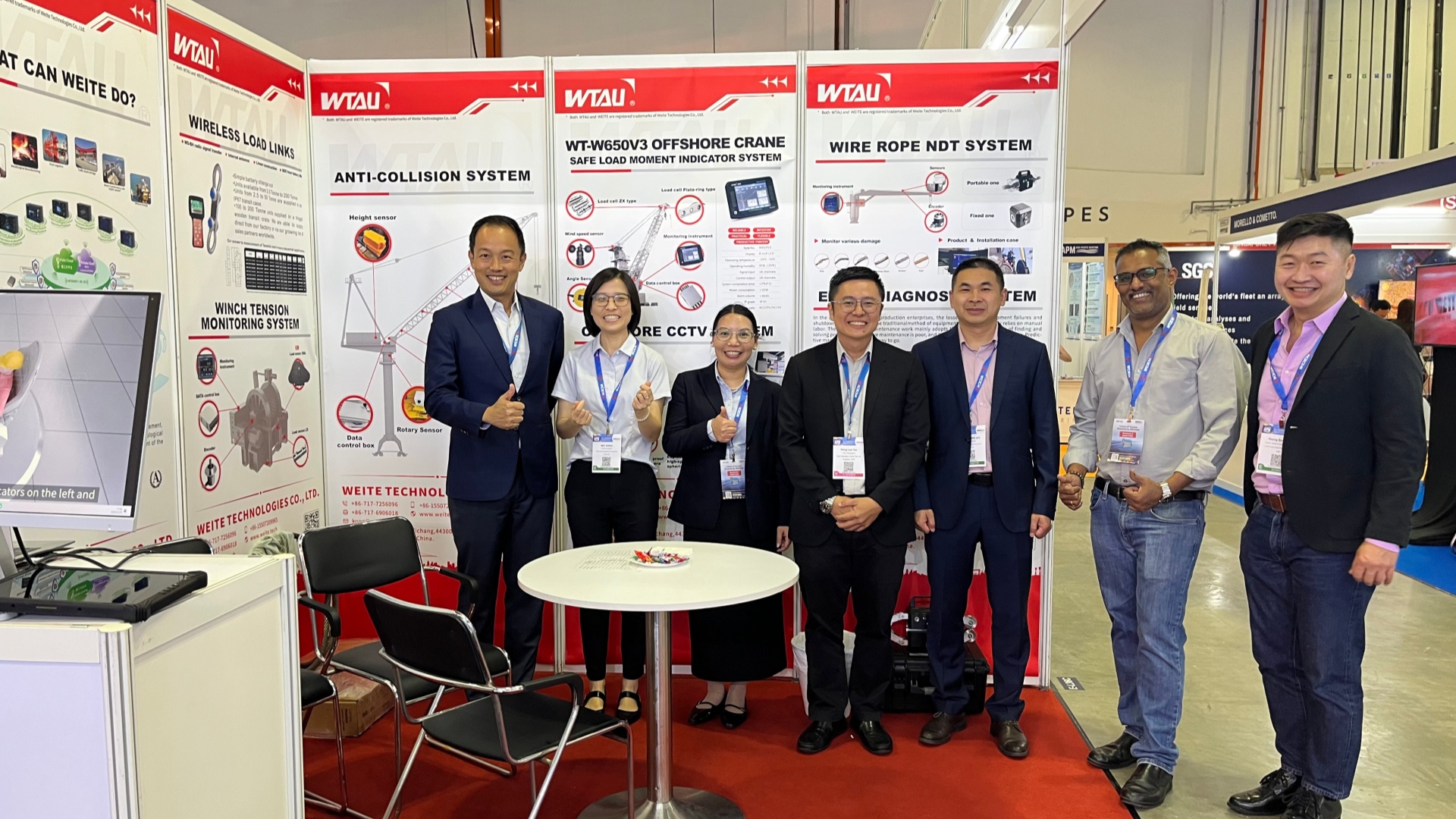 La División Internacional de WTAU debuta en la APM 2026 de Singapur, impulsando el desarrollo marítimo ecológico global con equipos de seguridad inteligente.