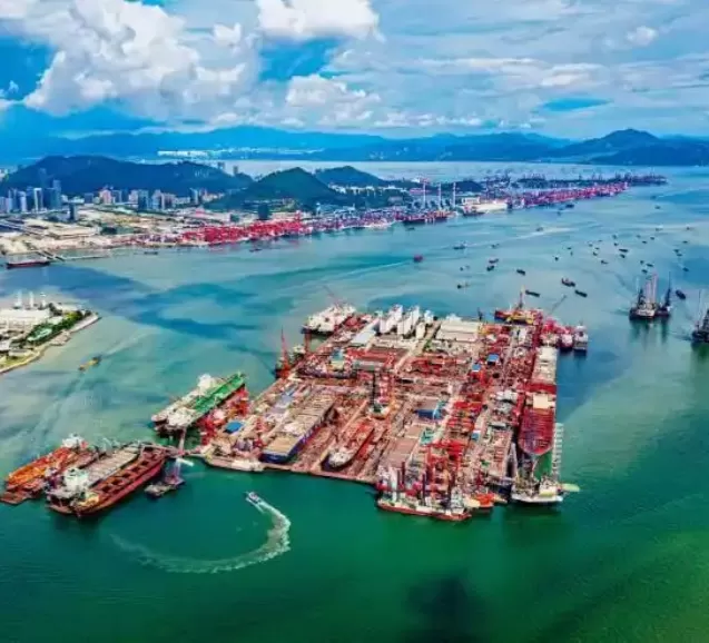 El sistema de monitoreo de seguridad de Weite se aplicó con éxito en una grúa pórtico de 300T en un astillero de Shenzhen China Merchants Group.