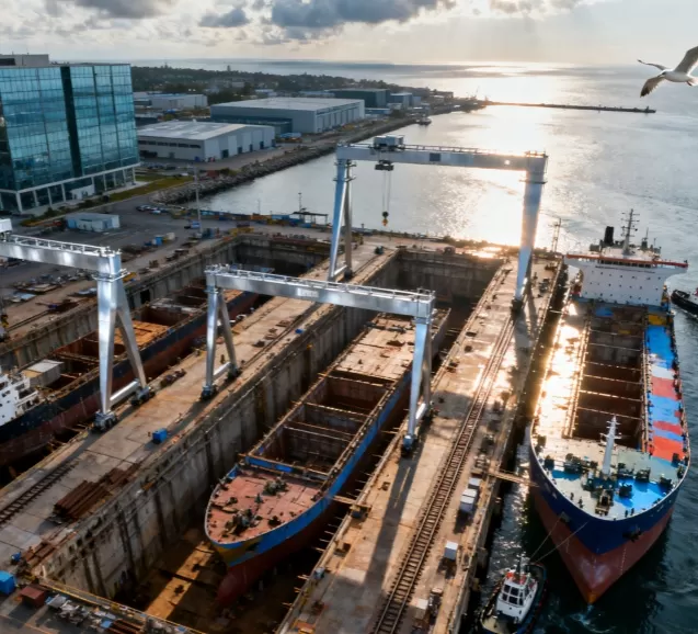 El sistema de sobrecarga inteligente de WTAU se ha instalado en un gran grupo de construcción naval en Malasia, reforzando la línea de seguridad de elevación pesada.