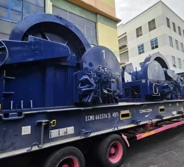 El sistema de pesaje de molinete de ancla de WTAU se ha entregado con éxito a una gran empresa de fabricación de maquinaria de cubierta en el sudeste asiático.