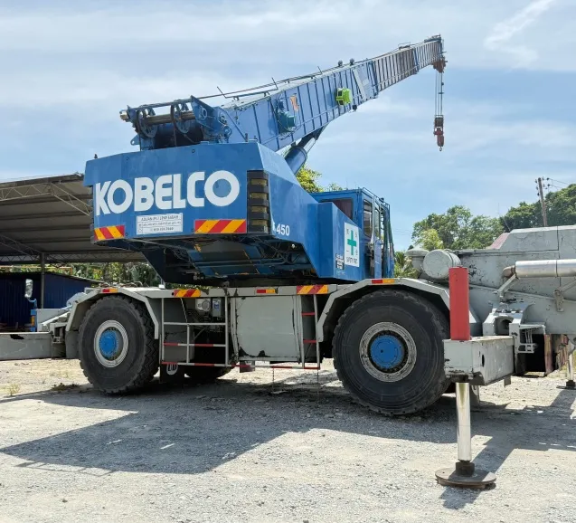 El sistema LMI hidráulico WTL-A700 de WTAU se ha adaptado con éxito a una grúa Kobelco RK450 y ha recibido grandes elogios del cliente de Malasia.