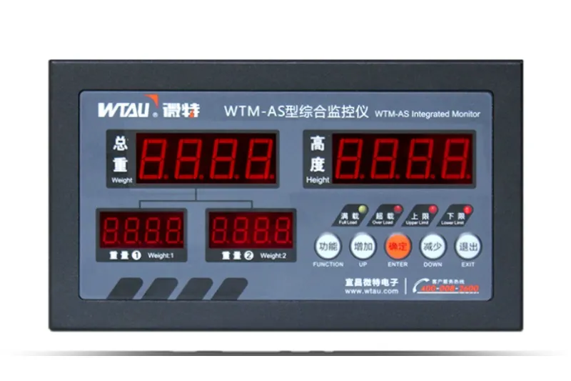 Monitor de apertura de compuerta y carga WSM-AS