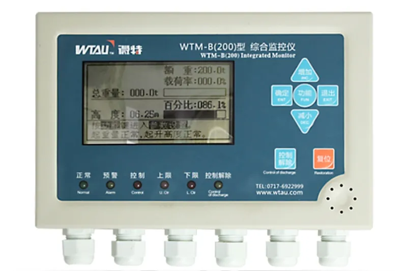 Instrumento de monitoreo integrado para centrales hidroeléctricas WSM-B200