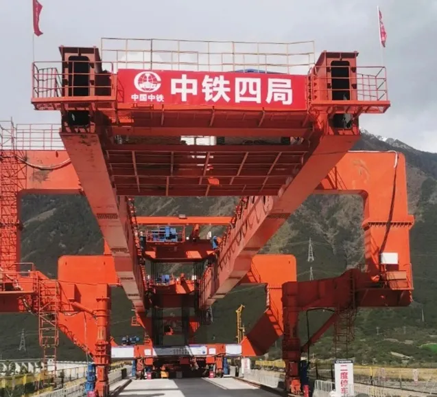 WTAU vuelve a unir fuerzas con China Railway No. 4 Engineering Group para apoyar la construcción del tramo tibetano del ferrocarril Sichuan-Tíbet.
